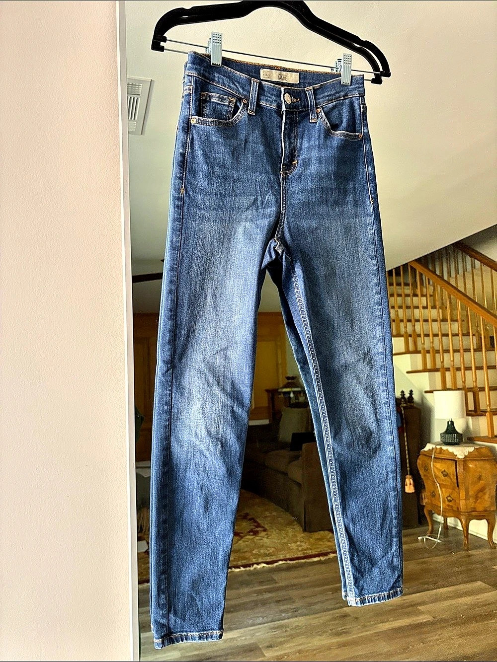 TopShop Jamie high waisted jeans